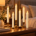 Uppladdningsbara LED-Värmeljus – 6-pack
