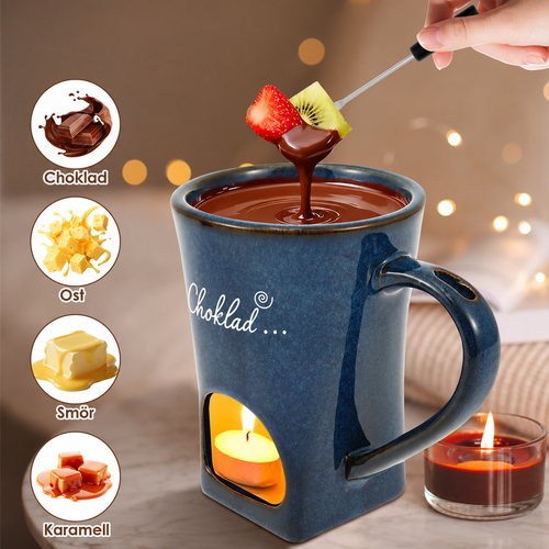 Chokladfondue-mugg